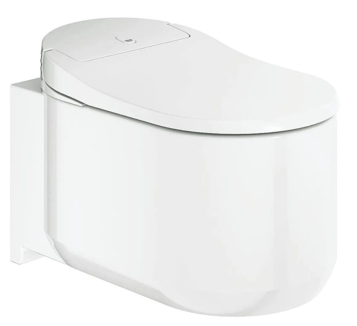 Grohe Hangtoilet Sensia Arena Wit | Met Bidet | Randloos Toiletpot