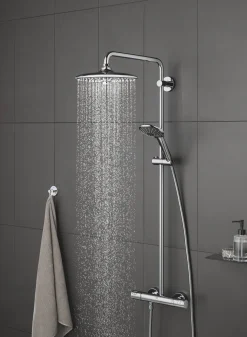 Grohe Hoofddouche Vitalio Joy 260 Chroom 3 Stralen