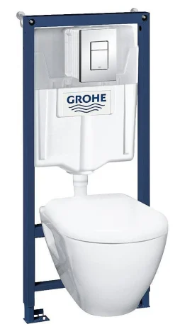 Grohe Inbouwreservoir Set Serel Wit | Soft-Close Toiletzitting