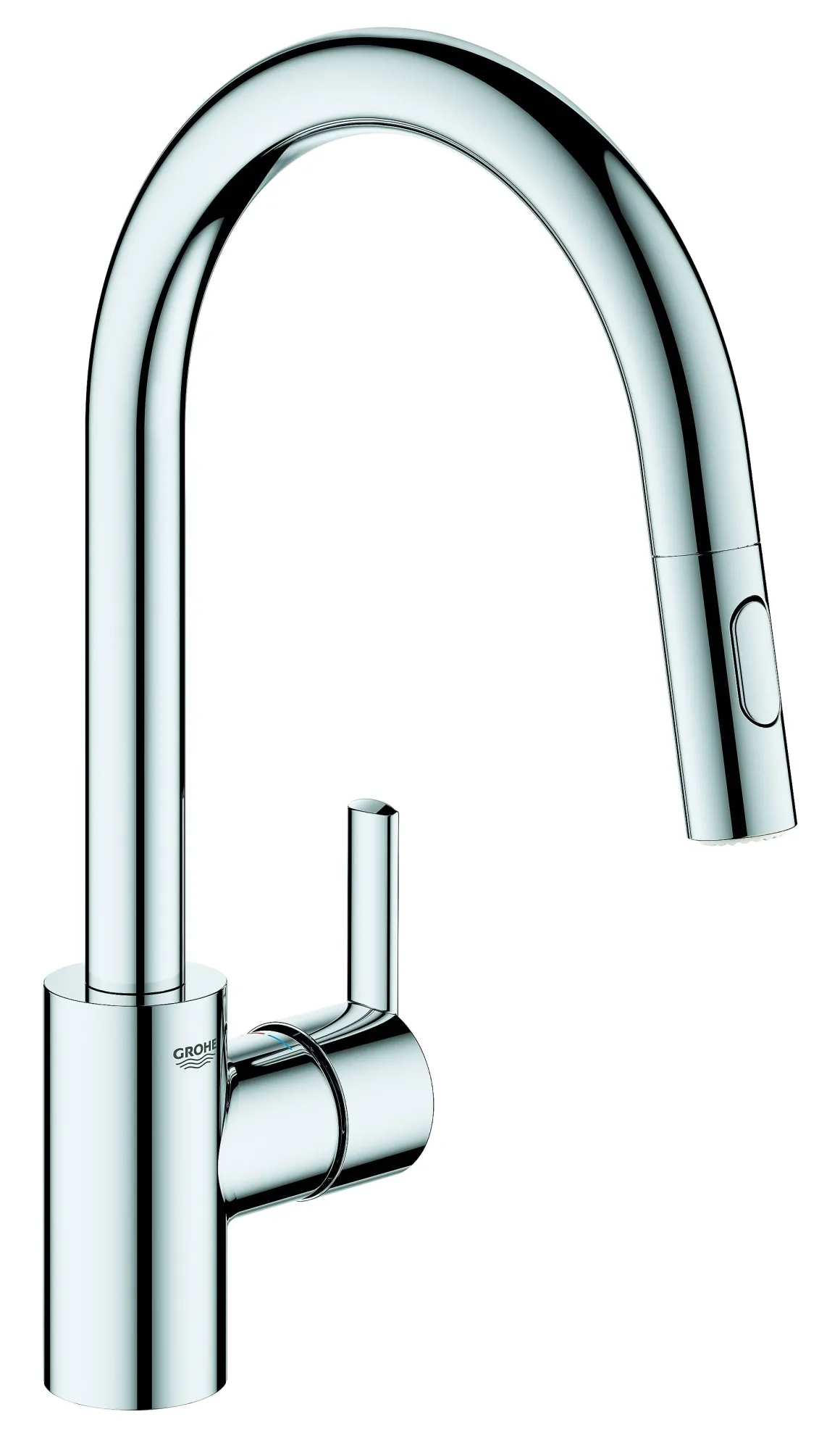 Grohe Keukenmengkraan Feel Met Uittrekbare Handdouche Chroom