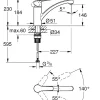 Grohe Quickfix Start Keukenmengkraan Chroom
