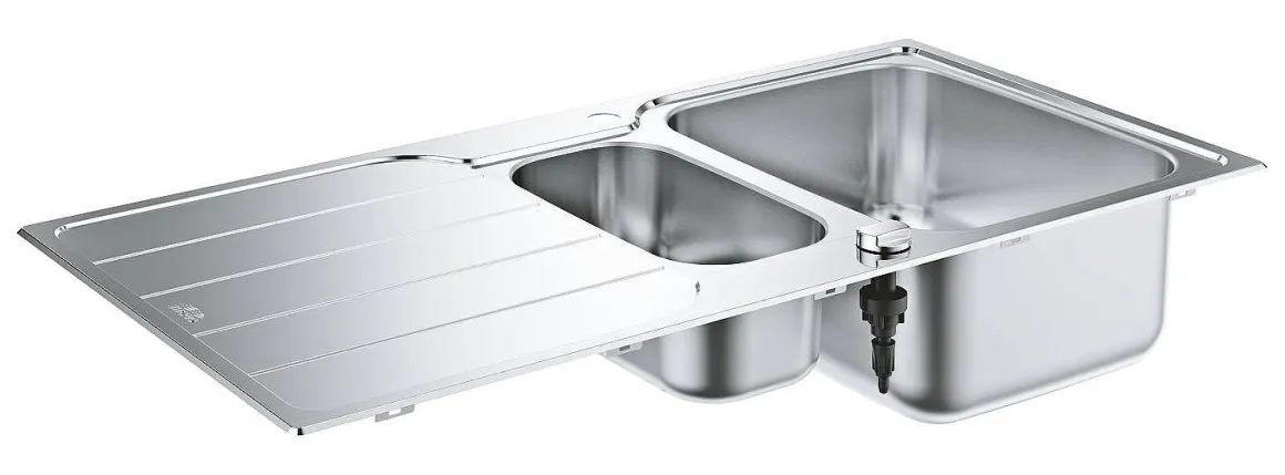 Grohe Spoelbak K500 Met Druiprek 970X500Mm Rvs