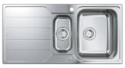 Grohe Spoelbak K500 Met Druiprek 970X500Mm Rvs