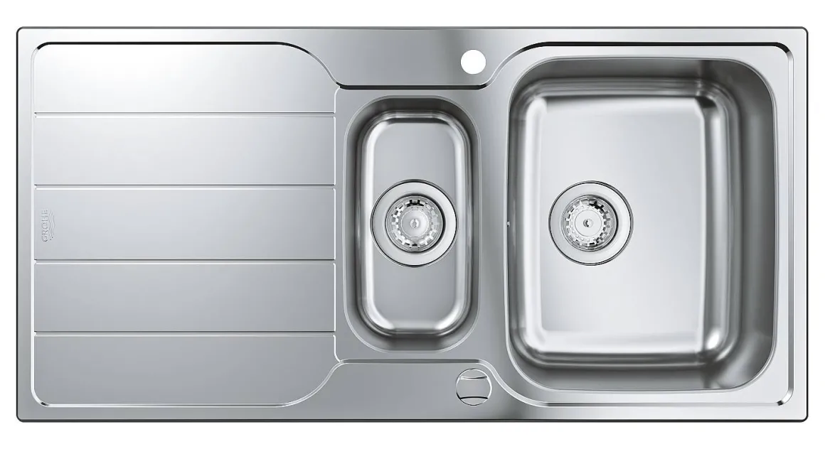 Grohe Spoelbak K500 Met Druiprek 970X500Mm Rvs