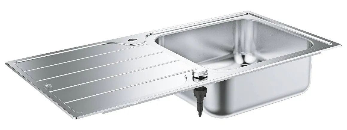 Grohe Spoelbak K500 Met Druiprek 1000X500Mm Rvs