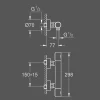 Grohe Thermostatische Douchemengkraan Grohterm 1000 Cosmopolitan M Supersteel