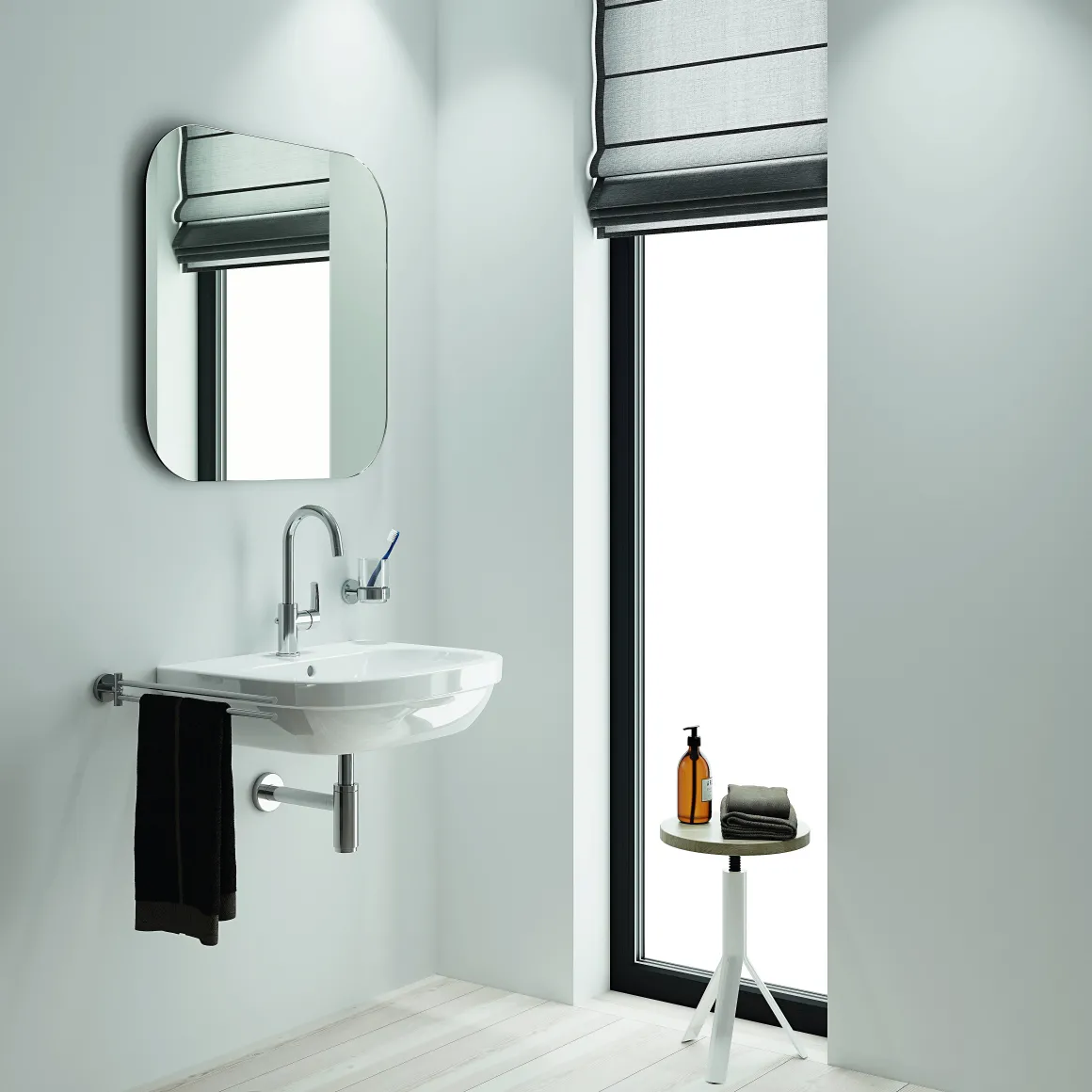 Grohe Wastafelmengkraan Start Hoog Chroom