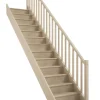 Handystairs Gesloten Rechte Trap "Vega80" - 280 Cm Hoog - 13 Beuken Treden - Met Leuning