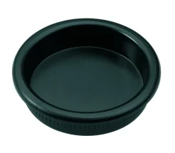 Hettich Holle Greep Rond Zwart - 2 Stuks