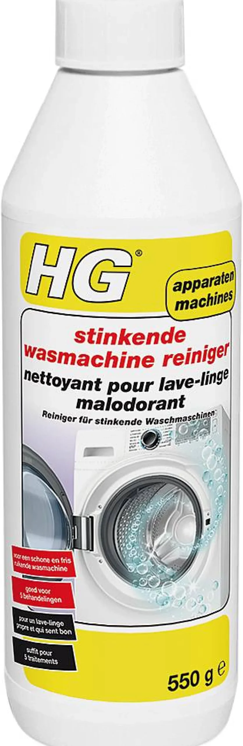 Hg Reiniger Tegen Stinkende Wasmachine 550Gr