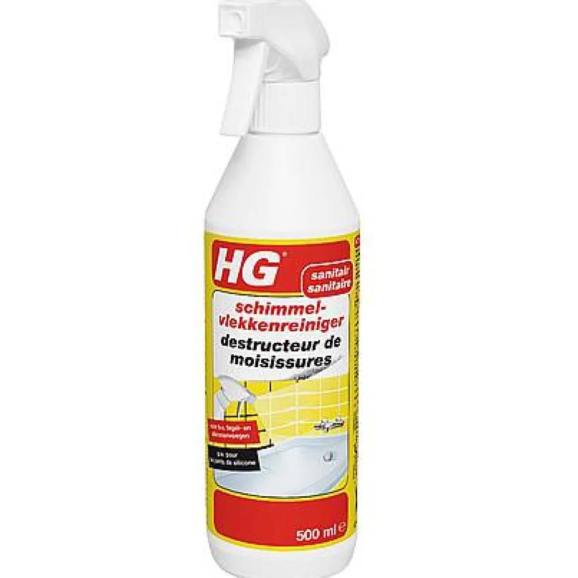 Hg Schimmelvlekkenreiniger 'Sanitair' 0,5 L