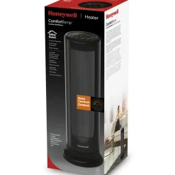 Honeywell Keramische Verwarming Comforttemp Met Bewegingssensor Hce646Be Zwart