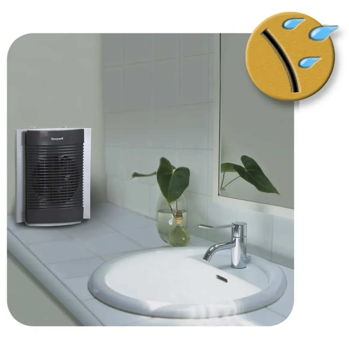 Honeywell Ventilatorkachel Hz-500E 2000W