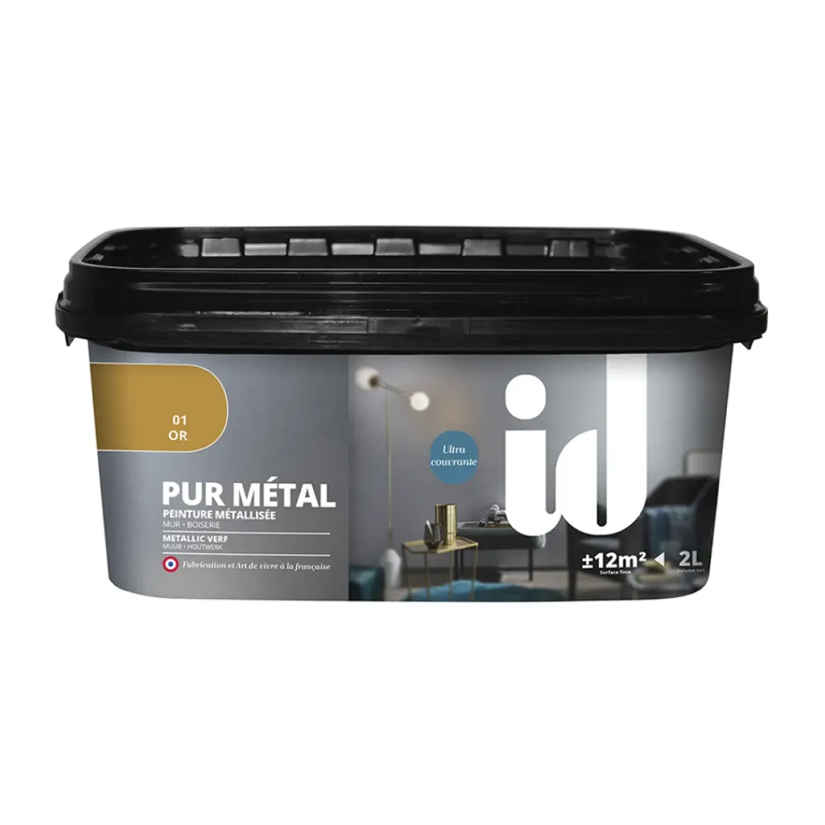 Id Metaalverf Pur Metal Goud 2L