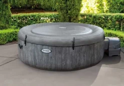 Intex Bubbelbad Purespa Bubble Greywood 4 Personen O196X71Cm