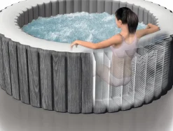 Intex Bubblebad Purespa Bubble Baltik 6Personen Grijs O216X71Cm