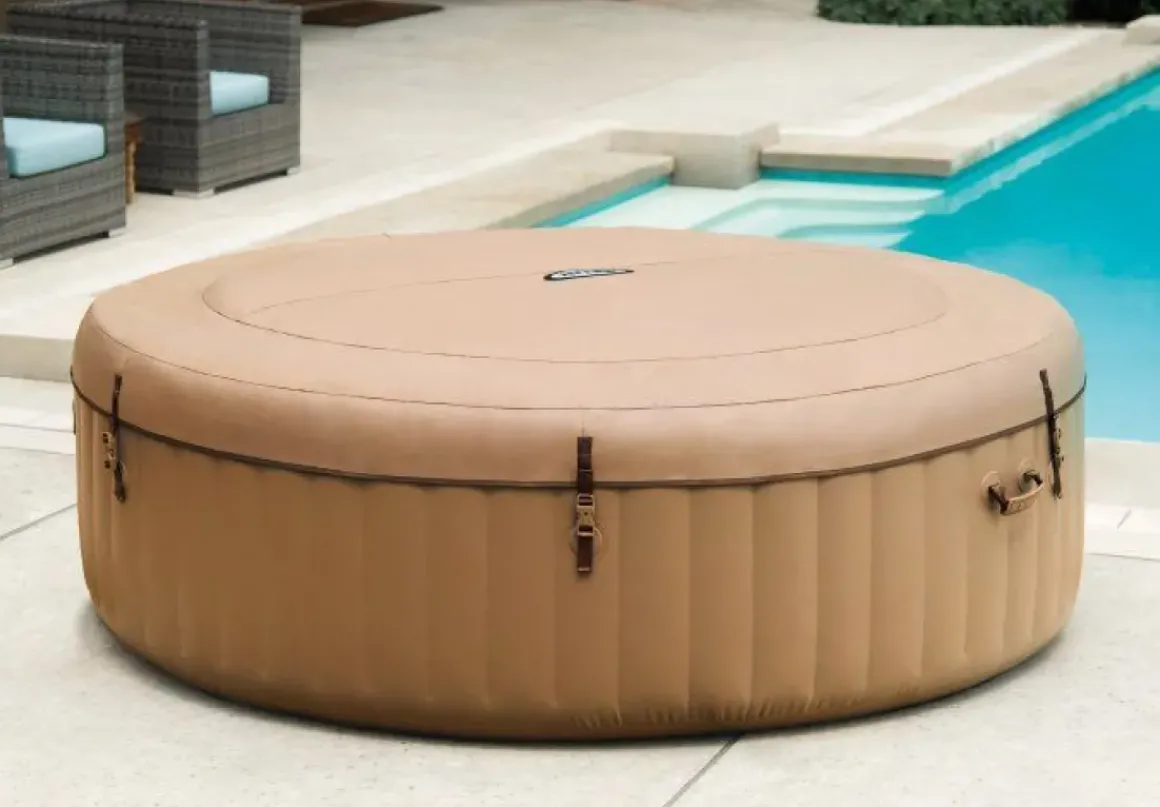 Intex Bubblebad Purespa Sahara 6Personen Beige O216X71Cm