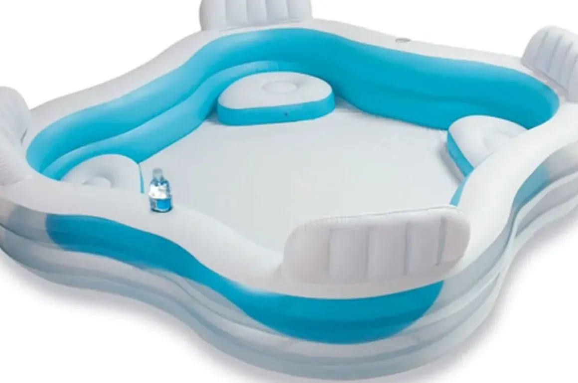 Intex Opblaasbaar Zwembad Family 229X229X46Cm