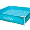 Intex Stalen Opzetzwembad Mini Frame Vierkant 122X122X30Cm