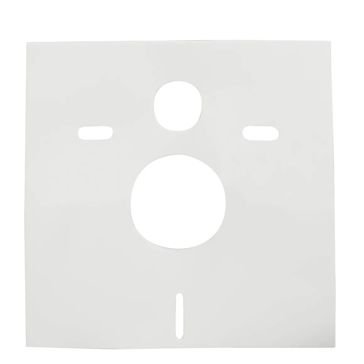 Isolatiemat Voor Wandcloset Wit 42X39X10Cm