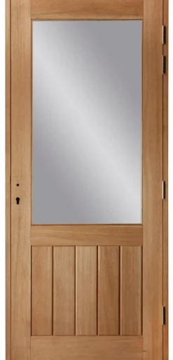 Jewe Ingekaste Buitendeur Glas Links 88Cm