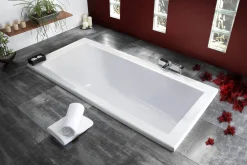 Kando Rechthoekig Bad - 170 X 75 X 50,5-53,5 Cm - Toplax®