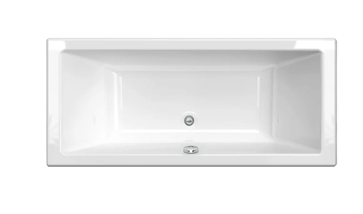 Kando Rechthoekig Bad - 170 X 75 X 50,5-53,5 Cm - Toplax®