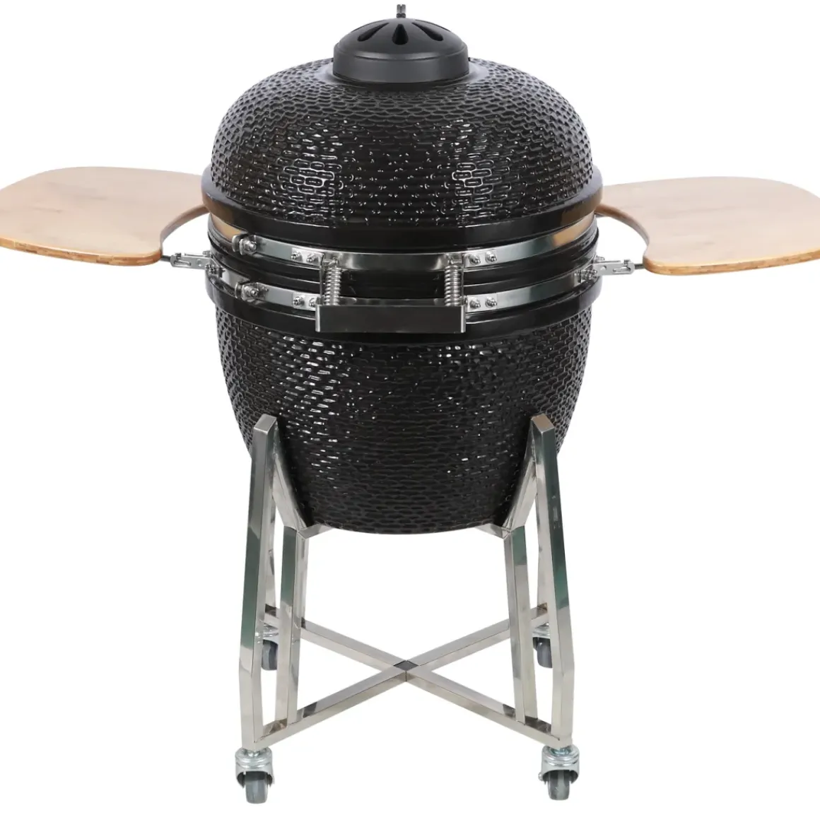 Keramisch Barbecue Big Kamado 24 Inch Zwart