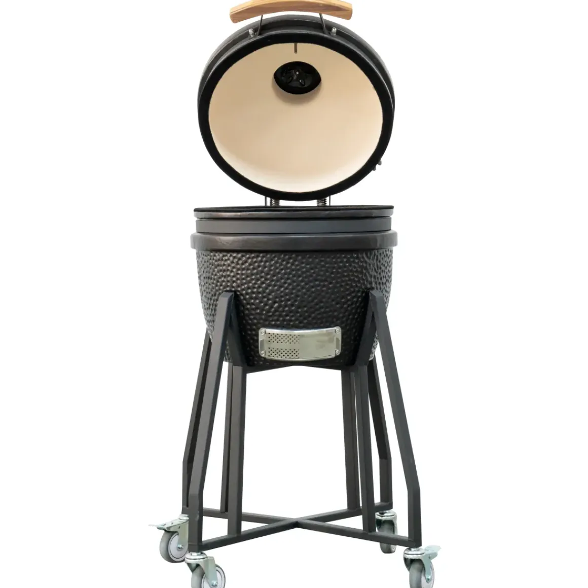 Keramisch Barbecue Kamado Zwart 63X53X101Cm