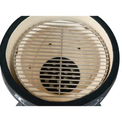Keramisch Barbecue Kamado Zwart 63X53X101Cm