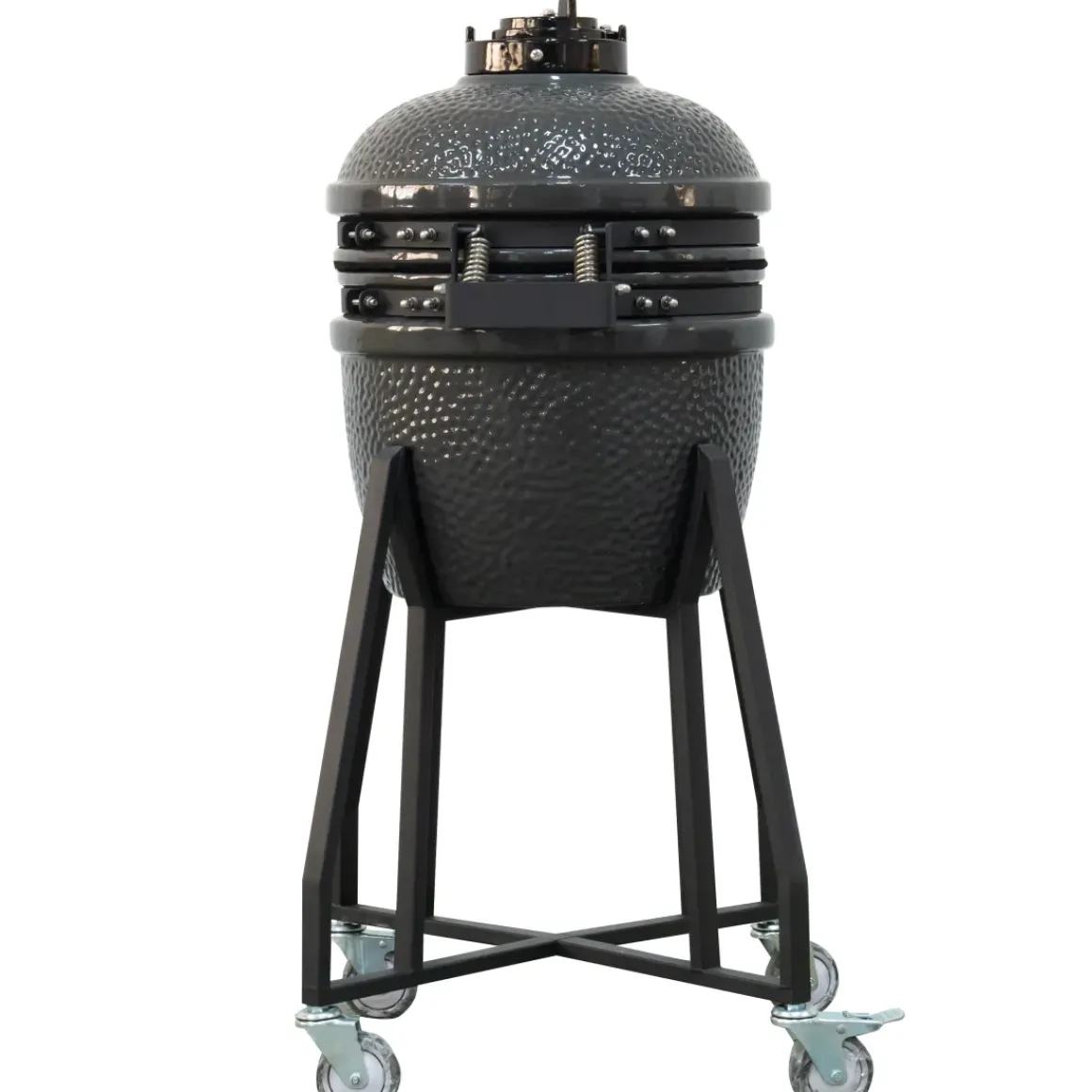 Keramisch Barbecue Kamado Zwart 63X53X101Cm