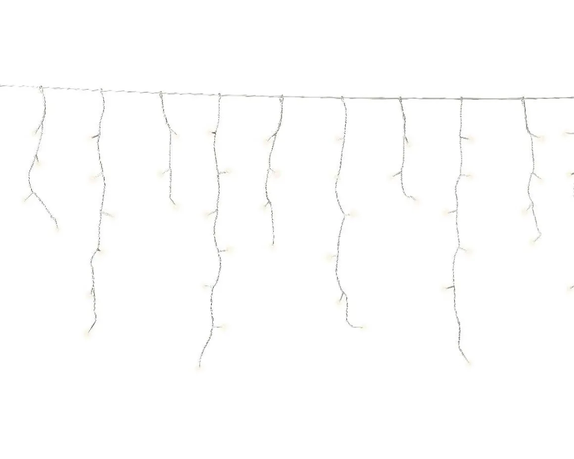 Kerstverlichting Connect Gordijn 250 Led Lampjes Warm Wit