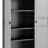 Keter Gear Hoge Opbergkast 39X68X182Cm Zwart/Grijs