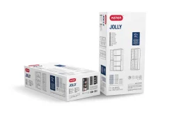 Keter Hoge Kast Jolly Grijs
