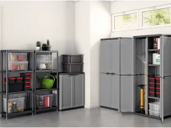 Keter Lage Kast Jolly Grijs