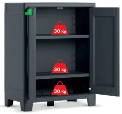 Keter Lage Kast Moby Antraciet