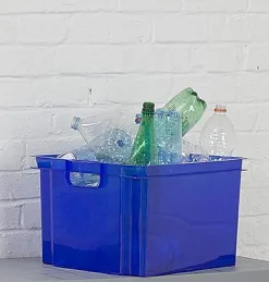 Keter Opbergbox Crownest Laserblauw 30L