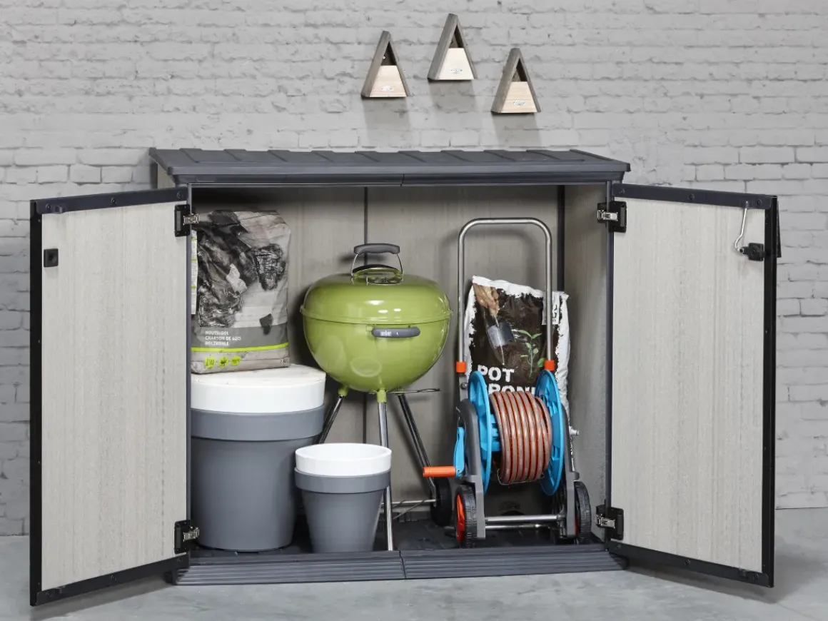 Keter Opbergkast Patio Store Grijs 139,5X120Cm