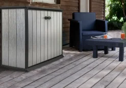 Keter Opbergkast Patio Store Grijs 139,5X120Cm