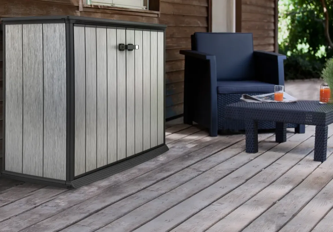 Keter Opbergkast Patio Store Grijs 139,5X120Cm
