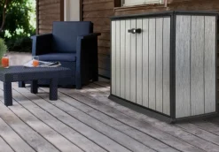 Keter Opbergkast Patio Store Grijs 139,5X120Cm