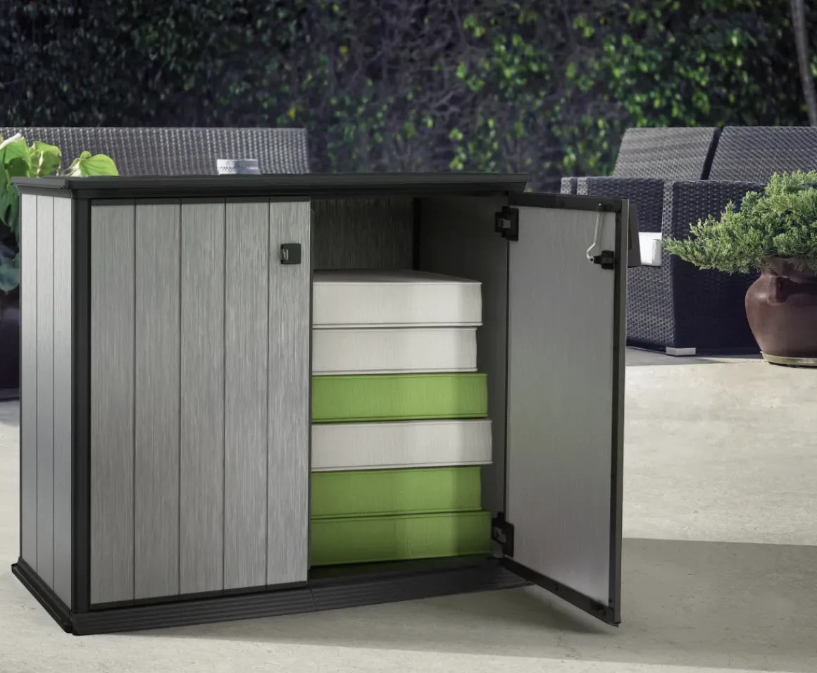 Keter Opbergkast Patio Store Grijs 139,5X120Cm