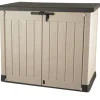 Keter Opbergkast Store It Out Max Beige/Bruin 146X125Cm