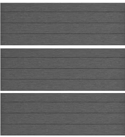 Keter Paneel Duotech Marly Grijs 180X60Cm 3 Stuks