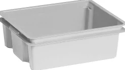 Keter Stapelbare Opbergbox Crownest Pvc Lichtgrijs 17L