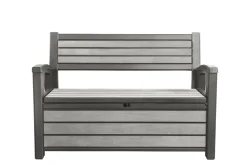 Keter Tuinbank Hudson Opberg Grijs 260L