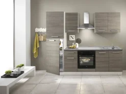 Keukenblok Guilia 250Cm Bruin