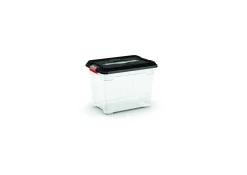 Kis Moover Box S Transparant Zwart 18L