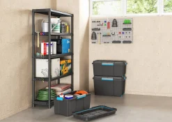Kis Scuba Opbergbox Xl 110L Zwart/Blauwe