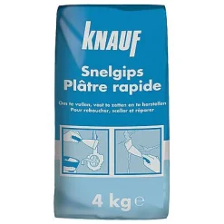 Knauf Snelgips 4 Kg